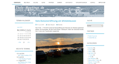 Desktop Screenshot of italo-meetings.de