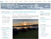 Tablet Screenshot of italo-meetings.de